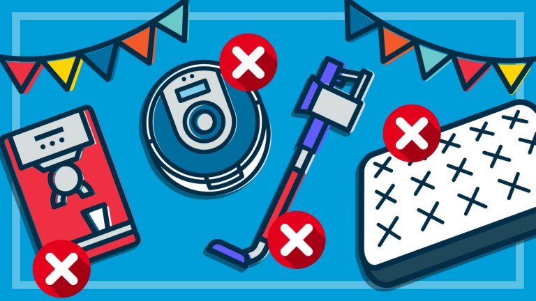 illustration of products not to buy in the boxing day sales